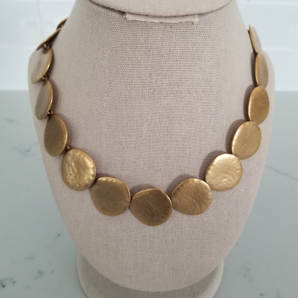 Gold Coin Ralph Lauren Necklace